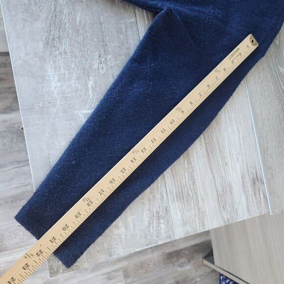 Patagonia 100% Wool Womens Small Navy Blue Zip Vintage Sweater Coat Long Sleeve - Picture 12 of 15